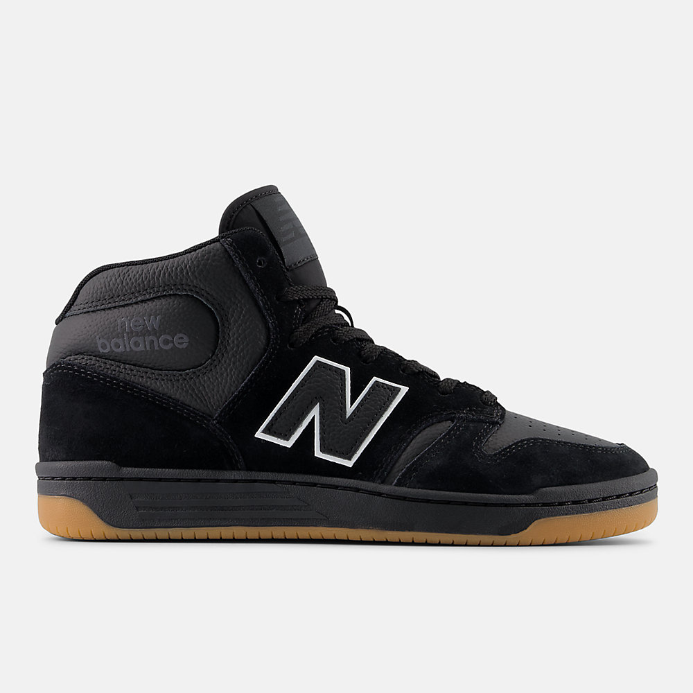 New Balance NB Numeric 480 High Shoes Black with Gum